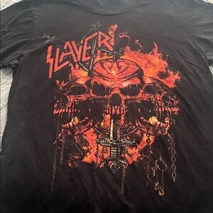 Black Slayer Graphic Men's Shirt